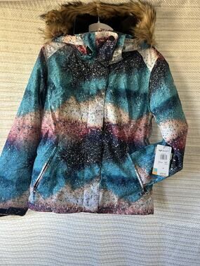 Roxy Ski Snow Jacket Women's X-Small Galaxy Snowboard Ski Jacket